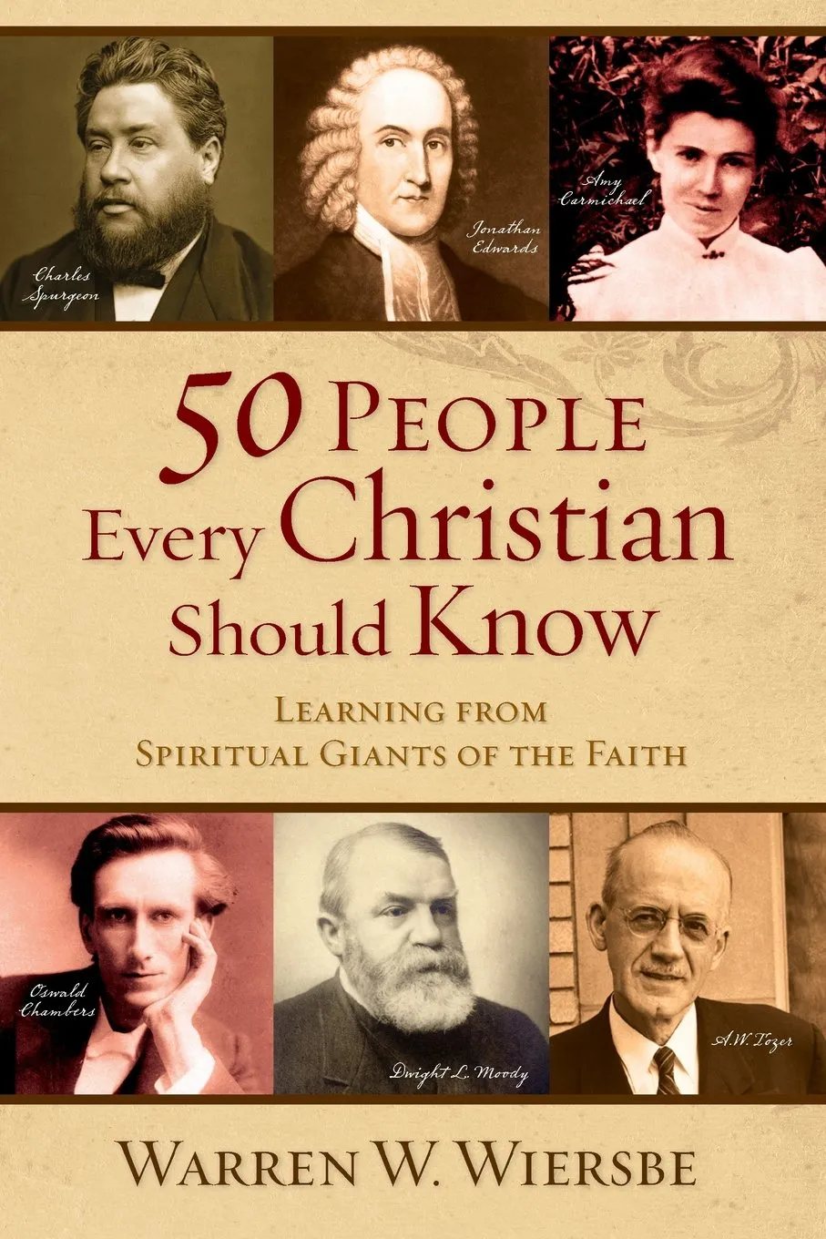 50 People Every Christian Should Know by W. Wiersbe, book cover