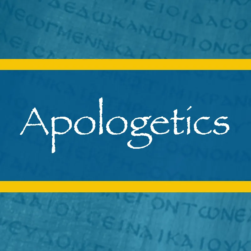 Apologetics: recommended Christian books