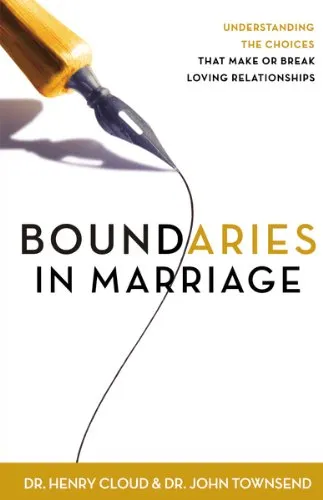 Boundaries in Marriage by Cloud & Townsend, book cover