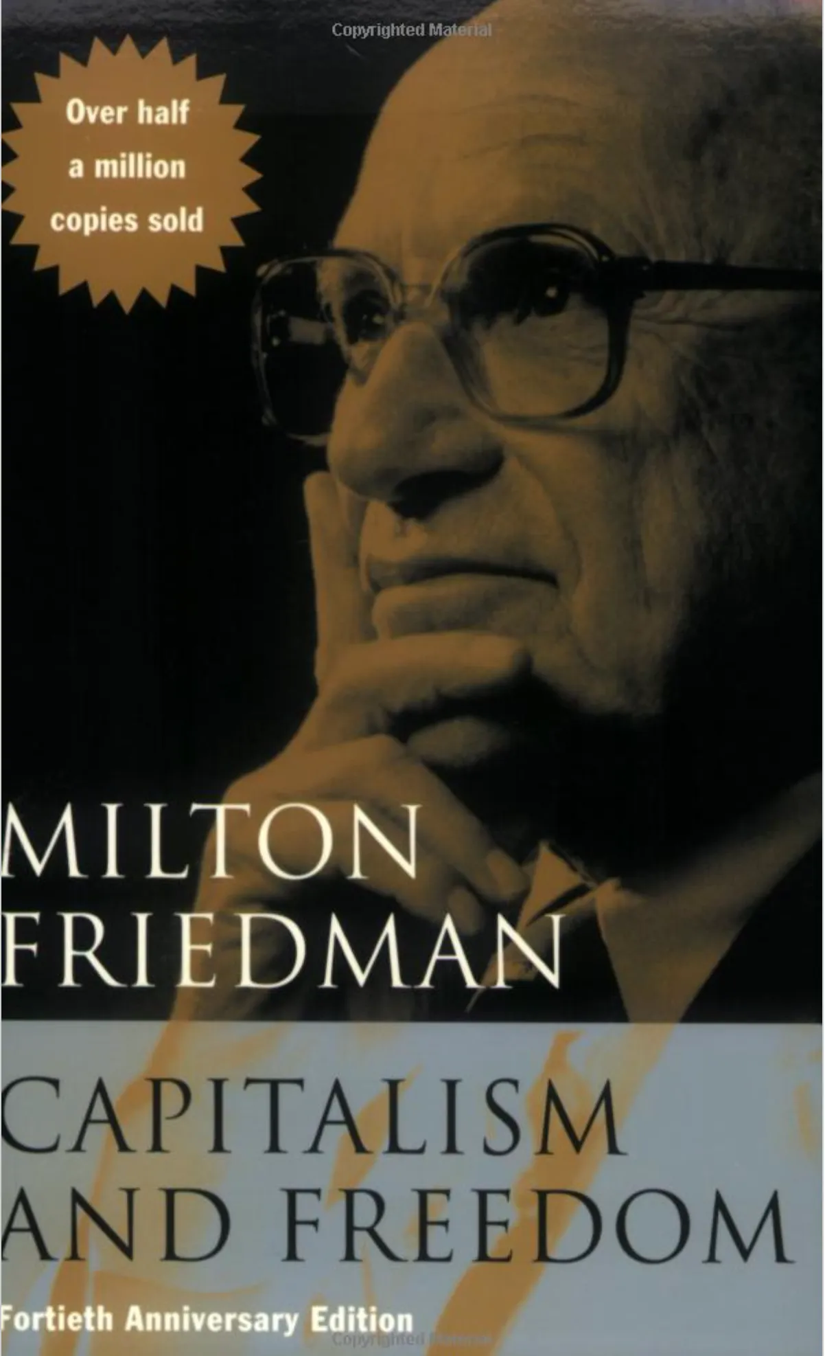 Capitalism & Freedom by M. Friedman, book cover