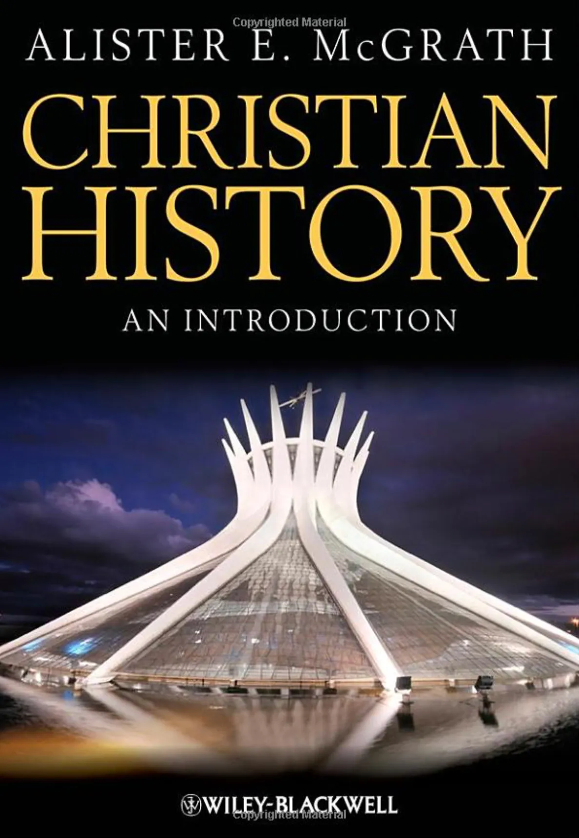 Christian History by A. McGrath, book cover