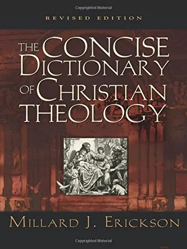 Concise Dictionary of Christian Theology by M. Erickson, book cover