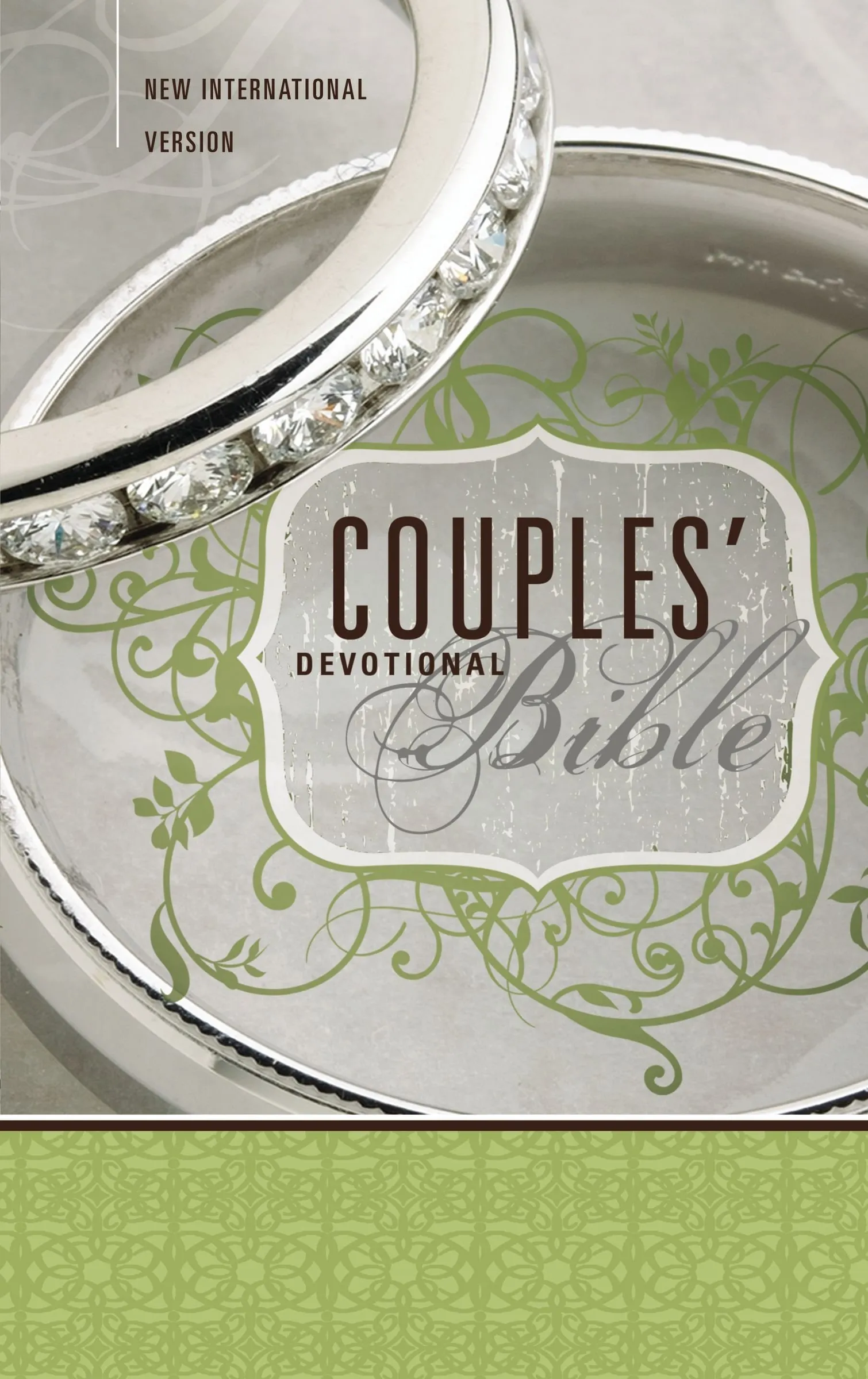 Couple's Devotional Bible (NIV), book cover