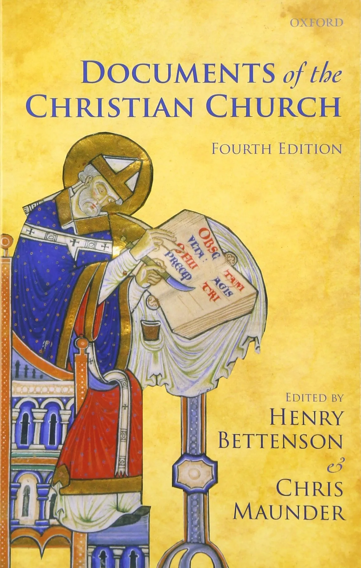 Documents of the Christian Church by Bettenson & Maunder, book cover