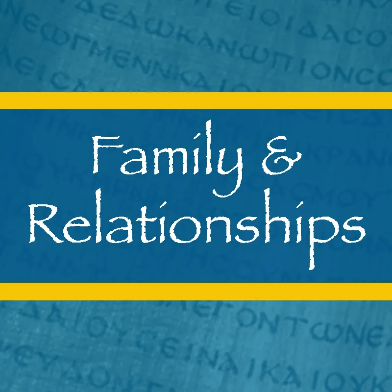 Family & Relationships: recommended Christian books