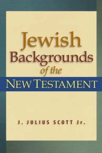 Jewish Backgrounds of the N.T. by J. Scott, book cover