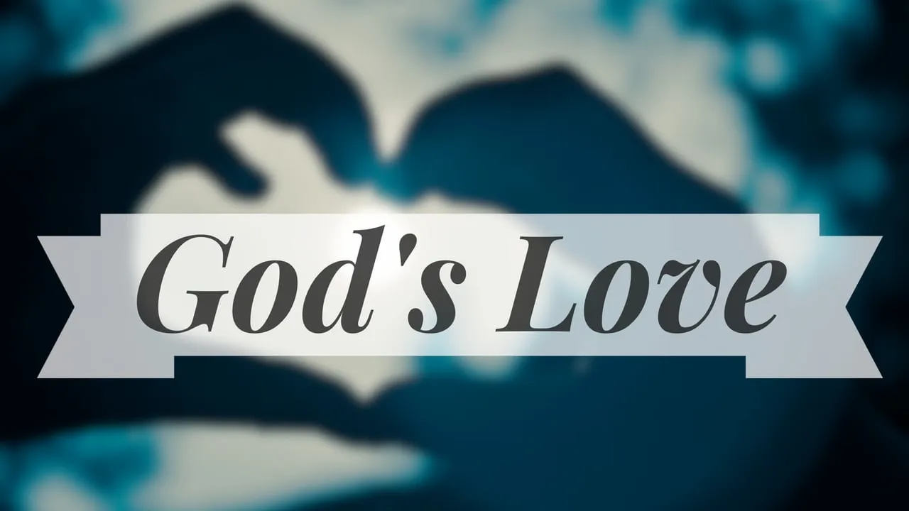 Hands forming a heart with the words God's Love, illustrating Proverbs 4:23 on guarding your heart