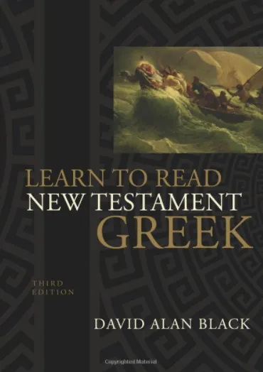 Learn to Read N.T. Greek by D. Black, book cover