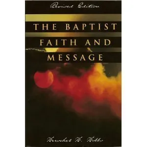 The Baptist Faith and Message by H. Hobbs, book cover