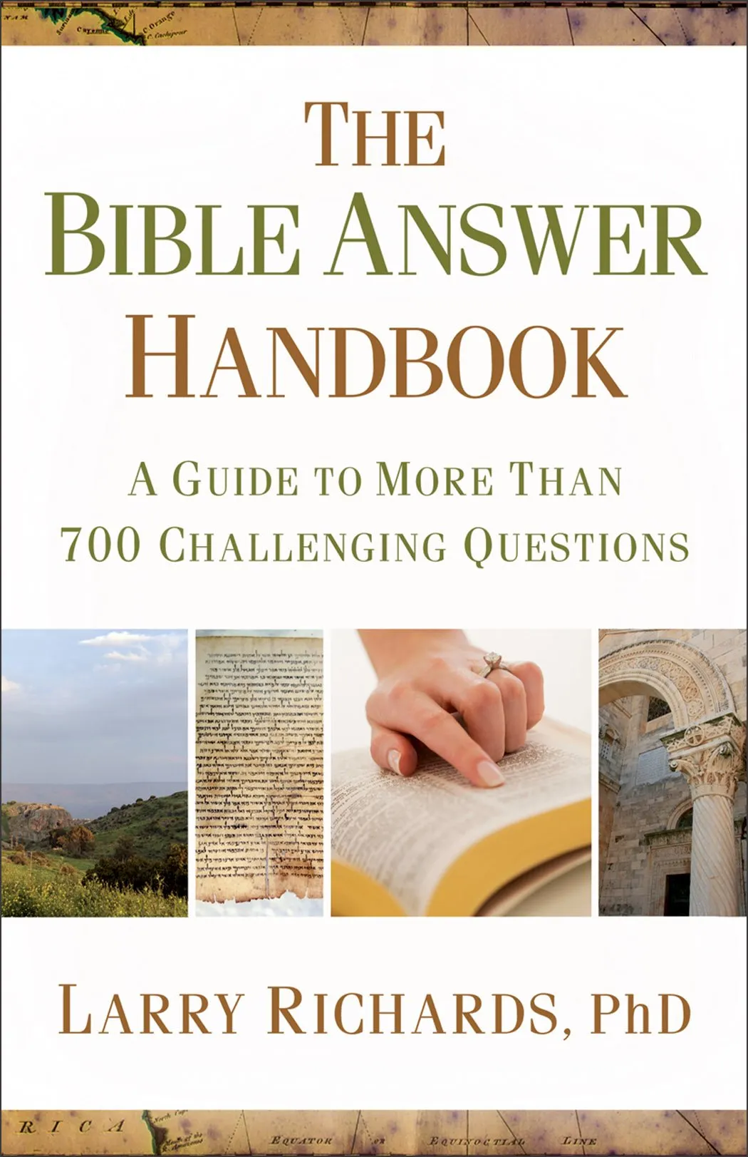 The Bible Answer Handbook by L. Richards, book cover