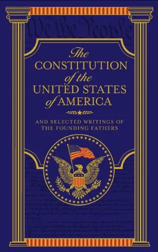 The Constitution of The United States of America, Leather Bound (Founding Fathers), book cover