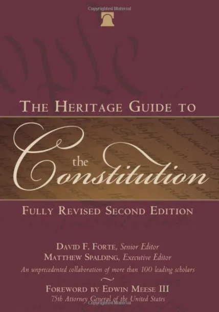 The Heritage Guide to The Constitution by Forte & Spalding, book cover