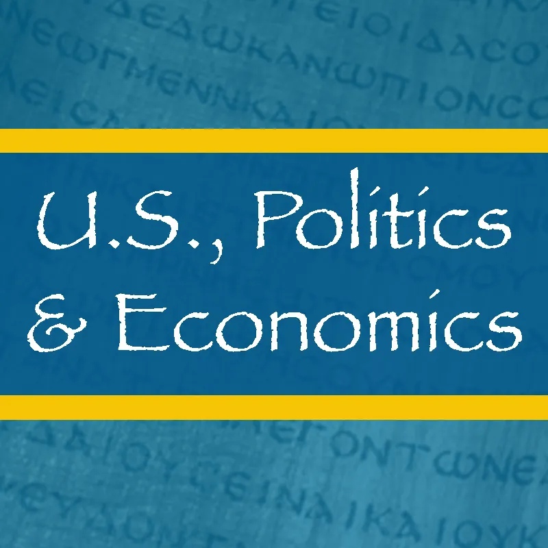 U.S., Politics & Economics: recommended Christian books