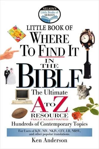 Where to Find it in The Bible by K. Anderson, book cover