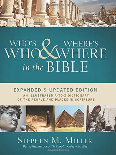 Who's Who & Where's Where in the Bible by S. Miller, book cover