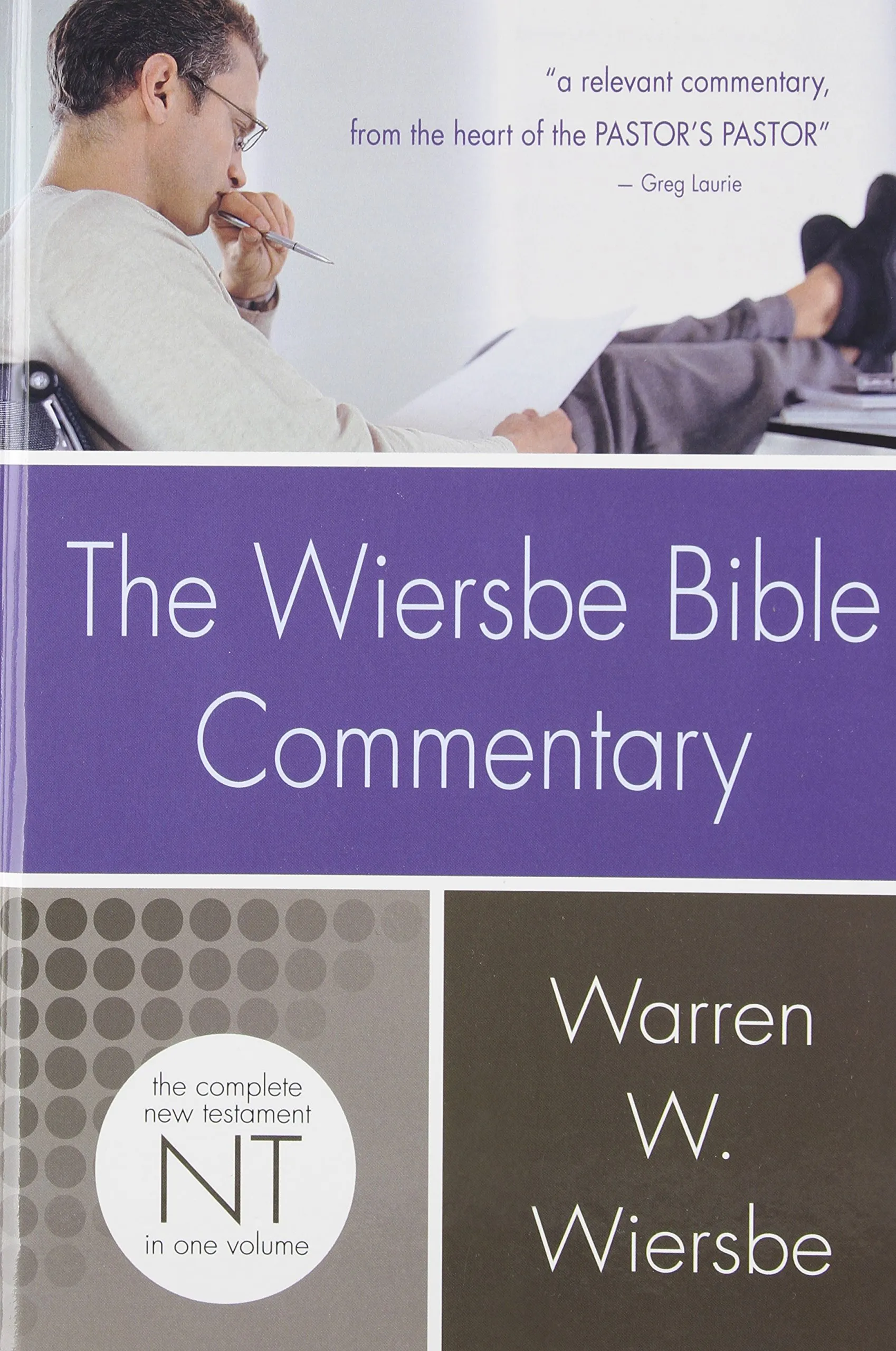 Wiersbe Bible Commentary N.T. by W. Wiersbe, book cover