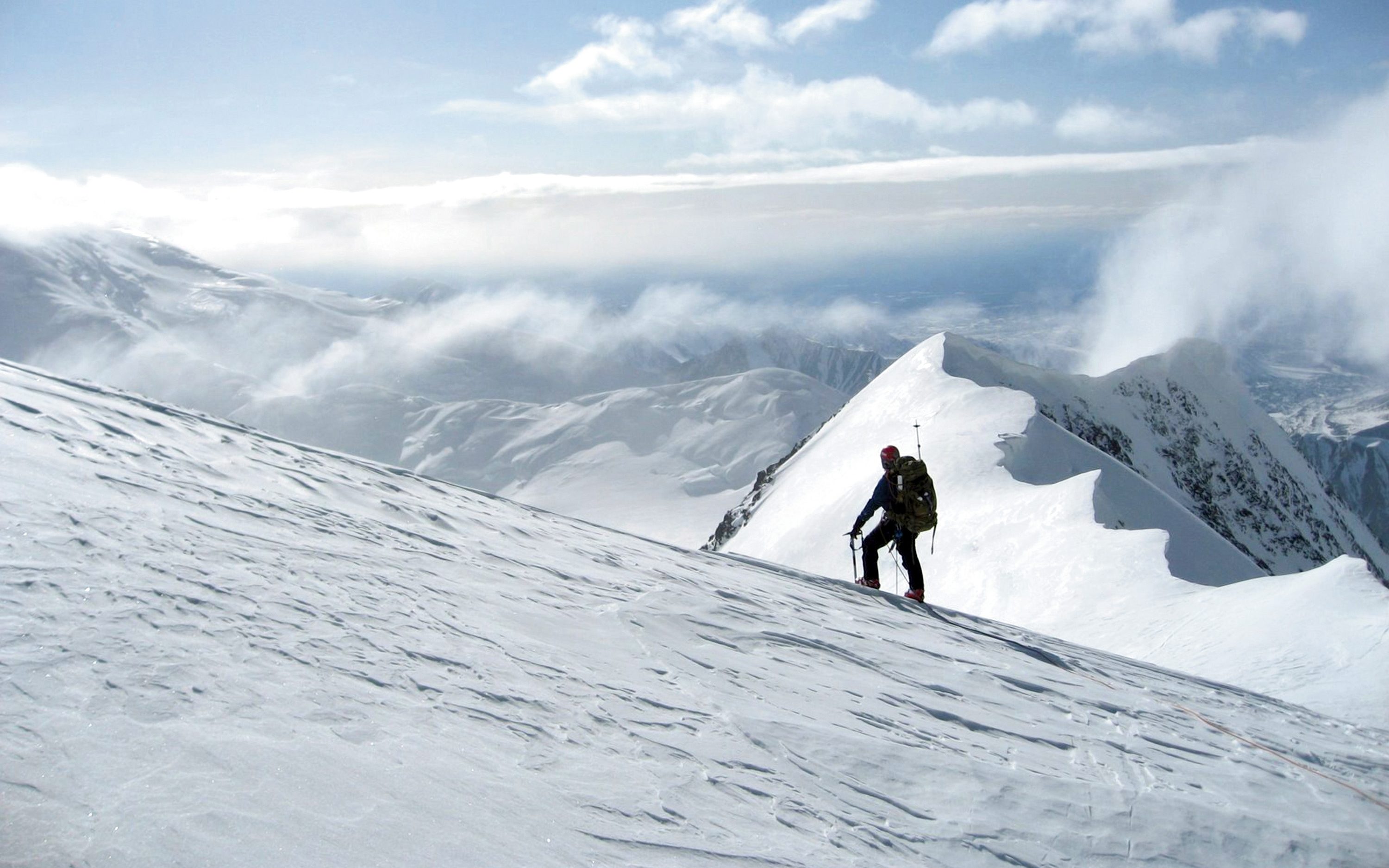 The strength Christ gives is not for climbing mountains