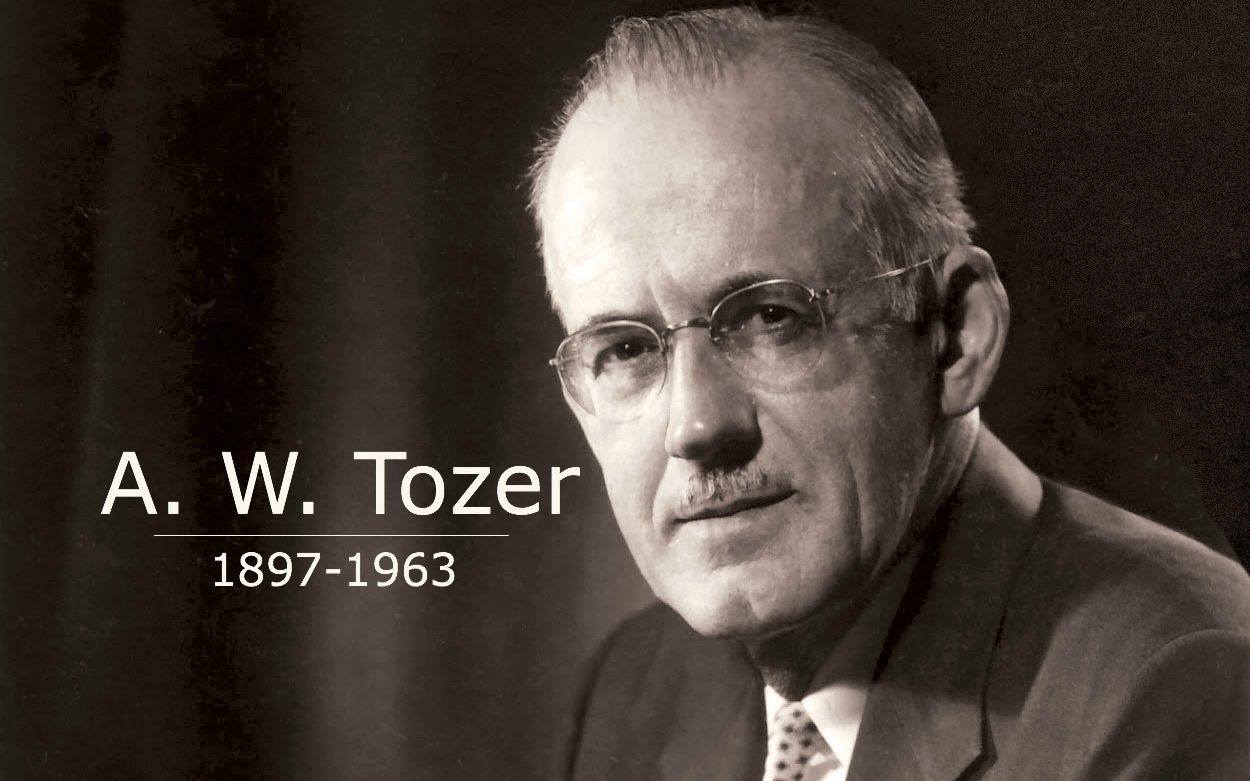 A picture of A. W. Tozer in black and white